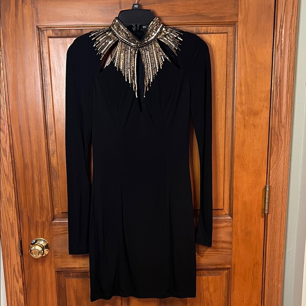 Bebe embellished dress